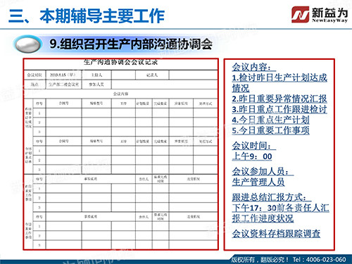 內部溝通協(xié)調會(huì )